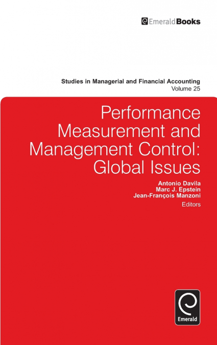 Performance Measurement and Management Control