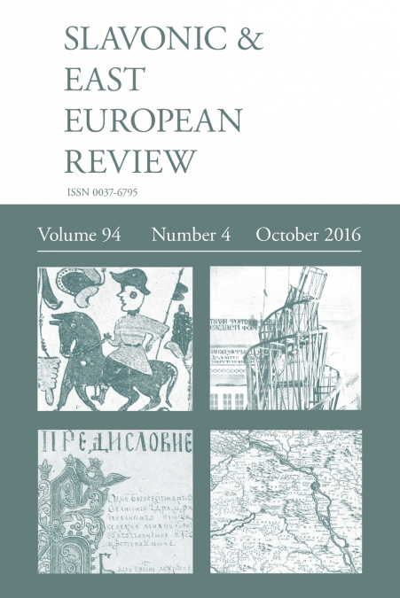 Slavonic & East European Review (94