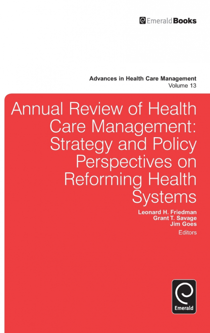 Annual Review of Health Care Management