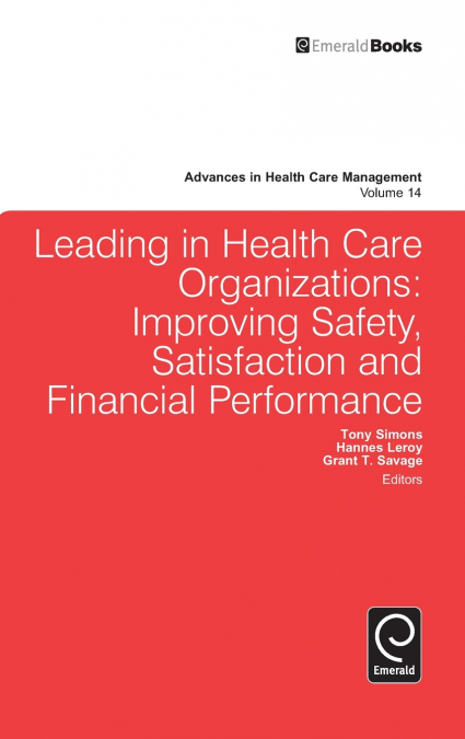Leading In Health Care Organizations