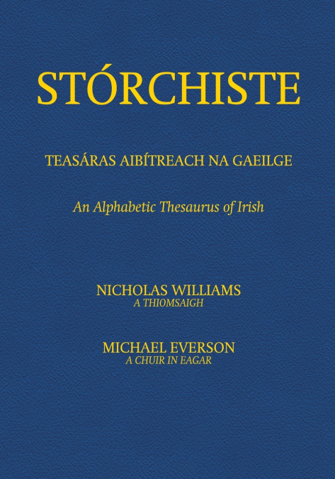 Stórchiste - Teasáras Aibítreach na Gaeilge