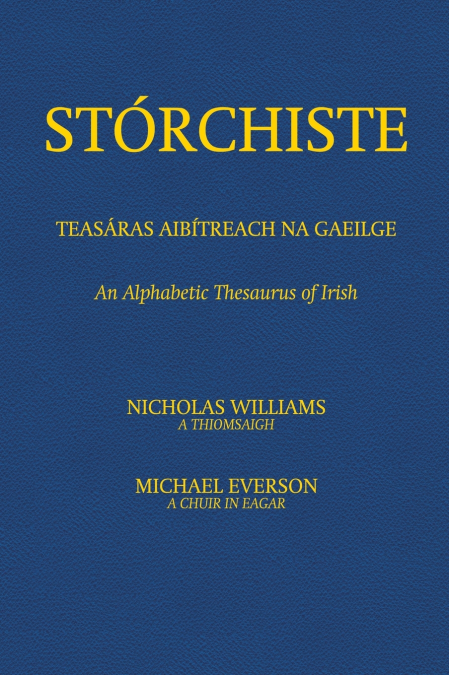 Stórchiste - Teasáras Aibítreach na Gaeilge
