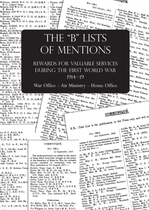 THE 'B' LISTS OF MENTIONS