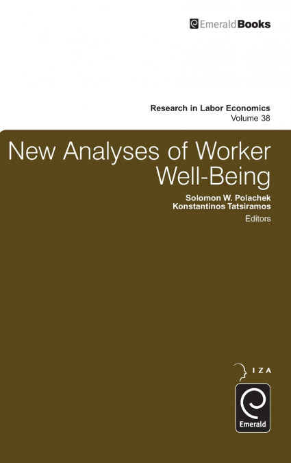 New Analyses in Worker Well-Being