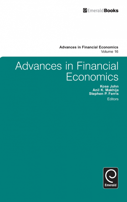 Advances in Financial Economics