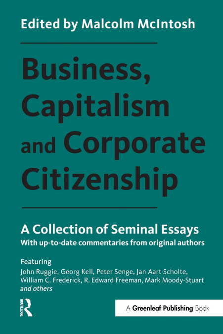 Business, Capitalism and Corporate Citizenship