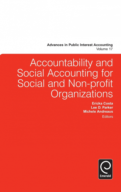 Accountability and Social Accounting for Social and Non-profit Organizations