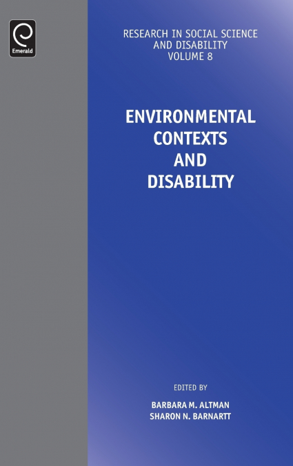 Environmental Contexts and Disability