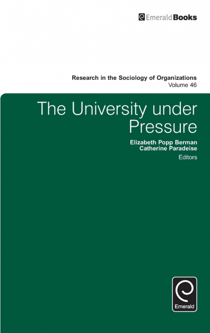 The University under Pressure