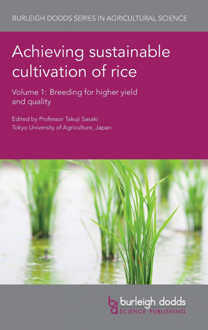 Achieving sustainable cultivation of rice Volume 1