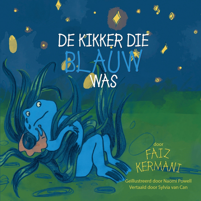 De kikker die blauw was
