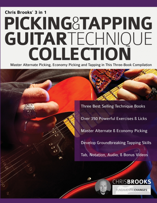 Chris Brooks’ 3 in 1 Picking & Tapping Guitar Technique Collection