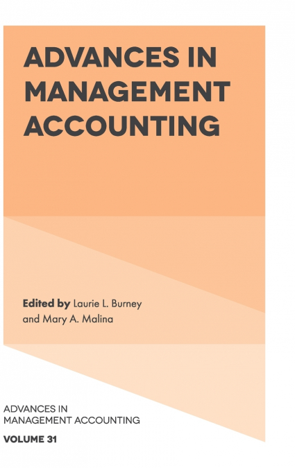 Advances in Management Accounting