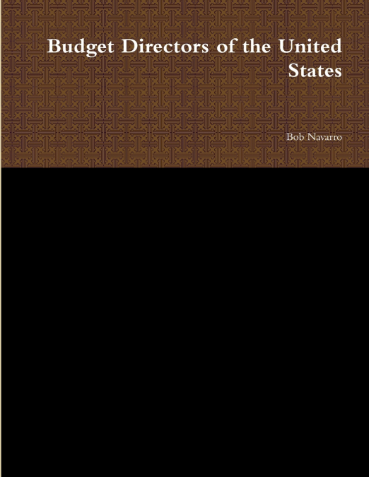 Budget Directors of the United States