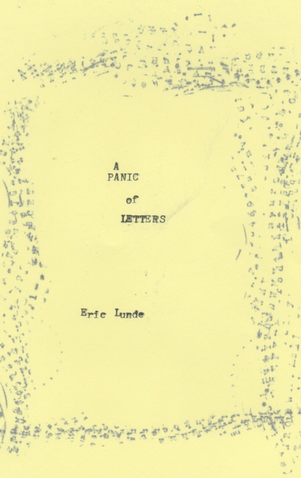 A Panic Of Letters