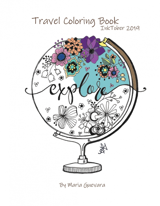 Travel Coloring Book