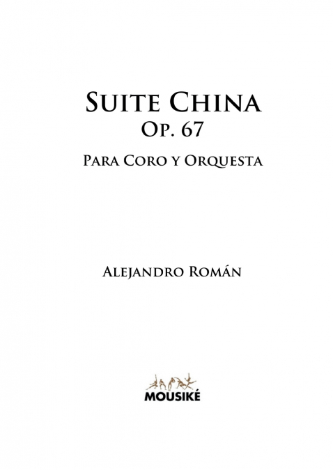 Suite China, Op. 67