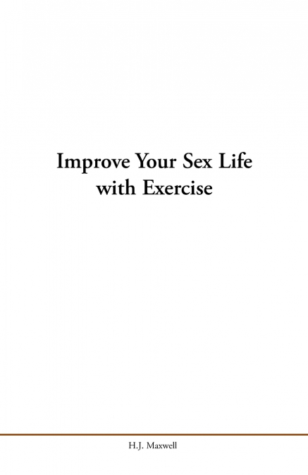Improve Your Sex Life with Exercise
