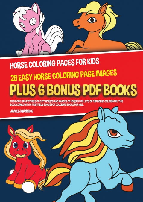 Horse Coloring Pages for Kids (28 Easy Horse Coloring Page Images)