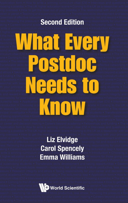 WHAT EVERY POSTDOC NEED..(2ND ED)