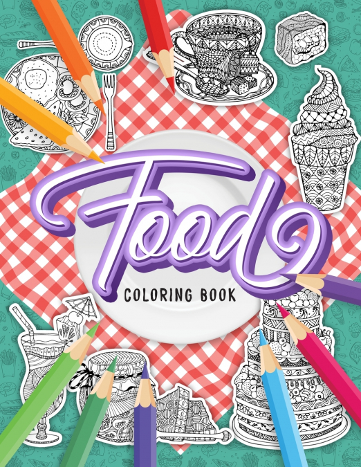 FOOD Coloring Book