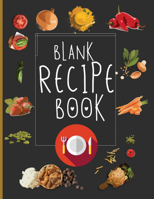 Blank Recipe Book To Write In Blank Cooking Book Recipe Journal 100 Recipe Journal and Organizer