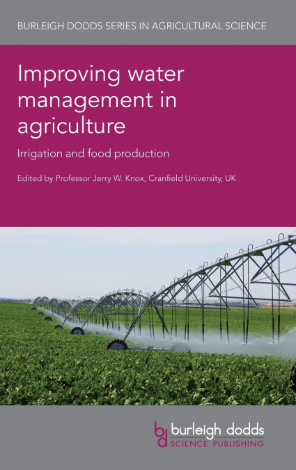 Improving water management in agriculture