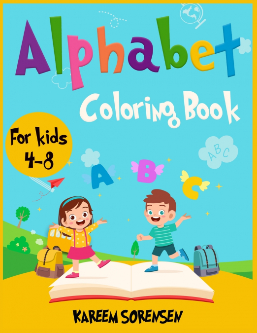 Alphabet Coloring Book for Kids 4-8