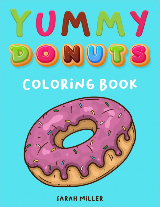 Yummy Donuts Coloring Book