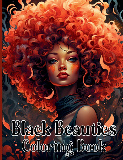 Black Beauties Coloring Book