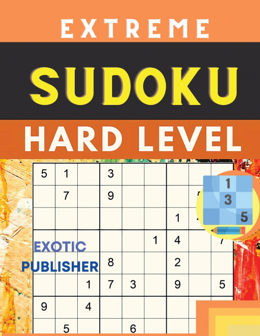 Hard to Extreme Large Print Sudoku