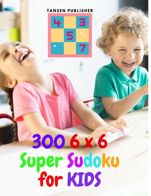 300 6 x 6 Super Sudoku for Kids