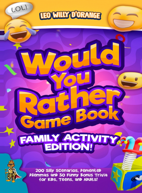 Would You Rather Game Book | Family Activity Edition!