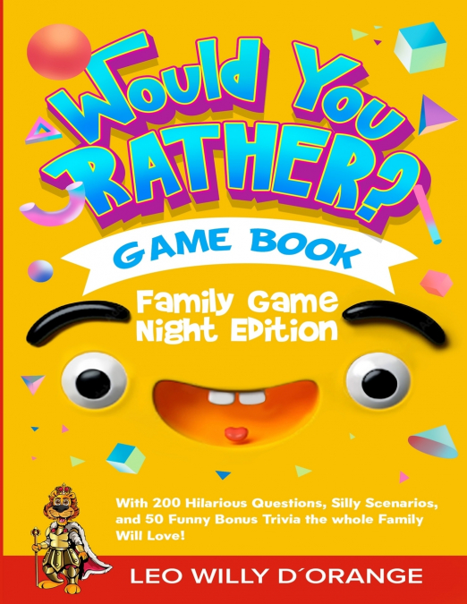 Would You Rather Game Book | Family Game Night Edition