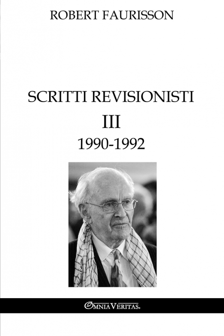Scritti revisionisti III - 1990-1992