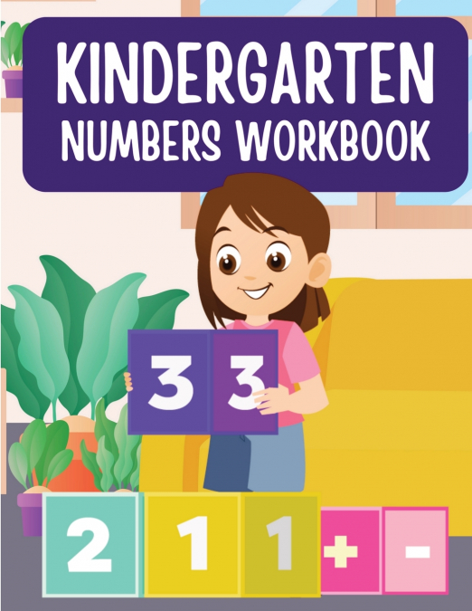 Fun and Colorful Kindergarten Math Numbers Workbook