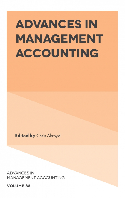 Advances in Management Accounting