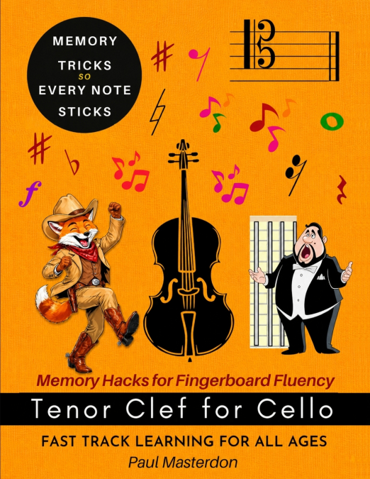 Tenor Clef for Cello - Visual Memory Hacks for Fingerboard Fluency