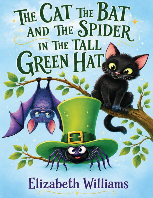The Cat, The Bat, and The Spider in the Tall Green Hat