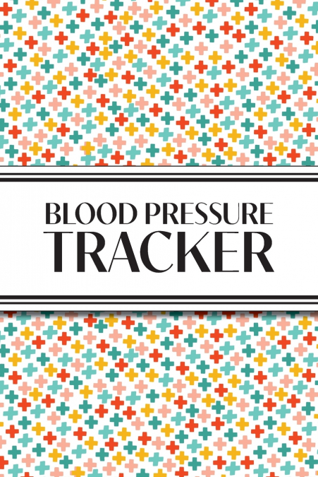 1-Year Blood Pressure Tracker (Multi-Color Health Crosses)