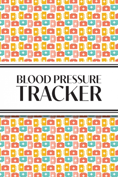1-Year Blood Pressure Tracker (Multi-Color Medical Boxes)