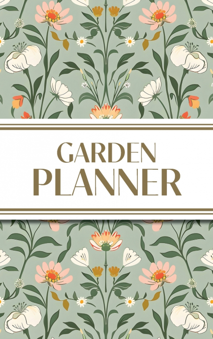 Garden Planner (Cottagecore Spring Mirrored Pattern)