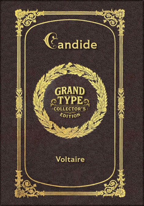 Candide (Grand Type Collector’s Edition) (Laminated Hardback with Jacket) Large Print