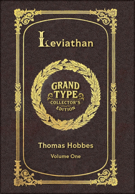 Large Print - Leviathan, Volume 1 of 3 - Grand Type Collector’s Edition - Matte Hardcover with Dust Jacket