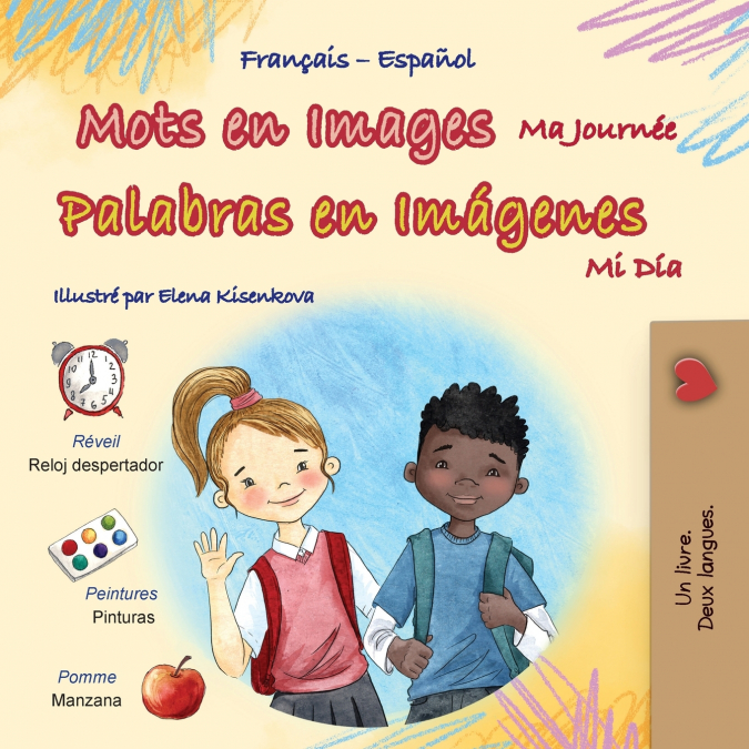 Mots en Images Ma Journée (Livre pour enfants bilingue français-espagnol)
