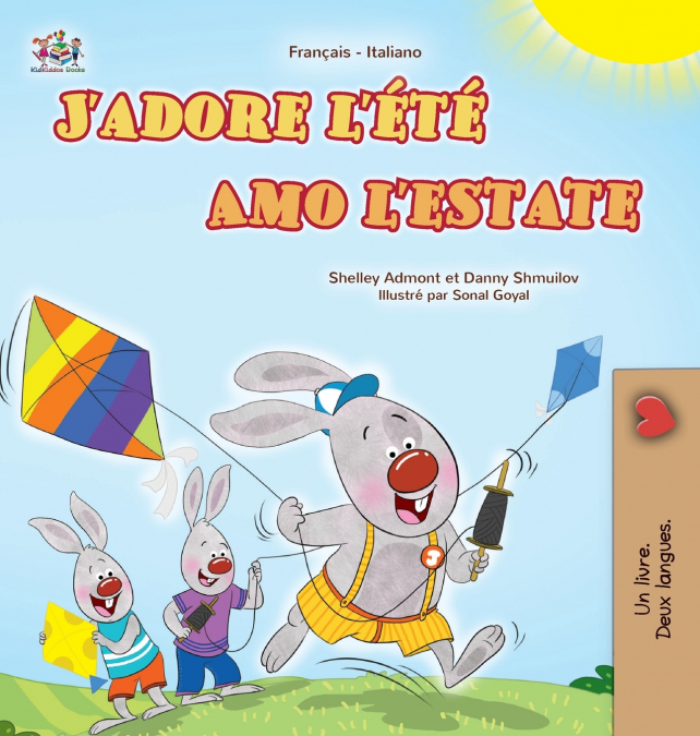 J’adore l’été (Livre pour enfants bilingue français-italien)