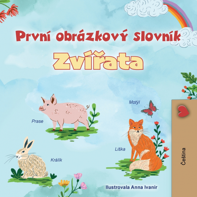 First Picture Dictionary - Animals (Czech Children’s Book)