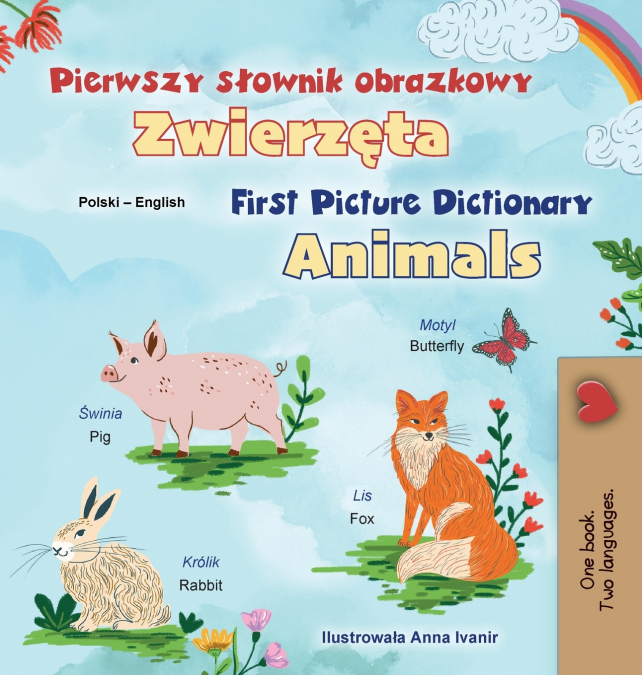 First Picture Dictionary - Animals (Polish English Bilingual Children’s Book)