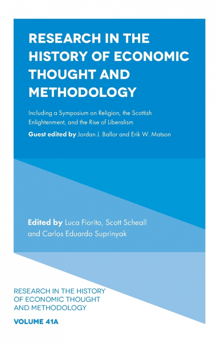 Research in the History of Economic Thought and Methodology