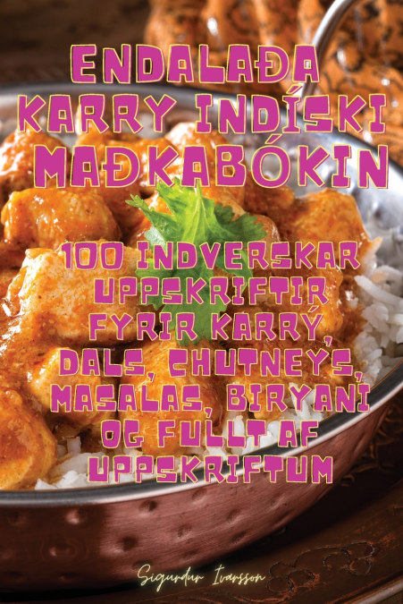 ENDALAÐA KARRY INDÍSKI MAÐKABÓKIN
